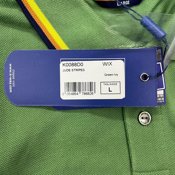 NWT K-Way 1pc Polo T-shirt - Picture 4 of 6